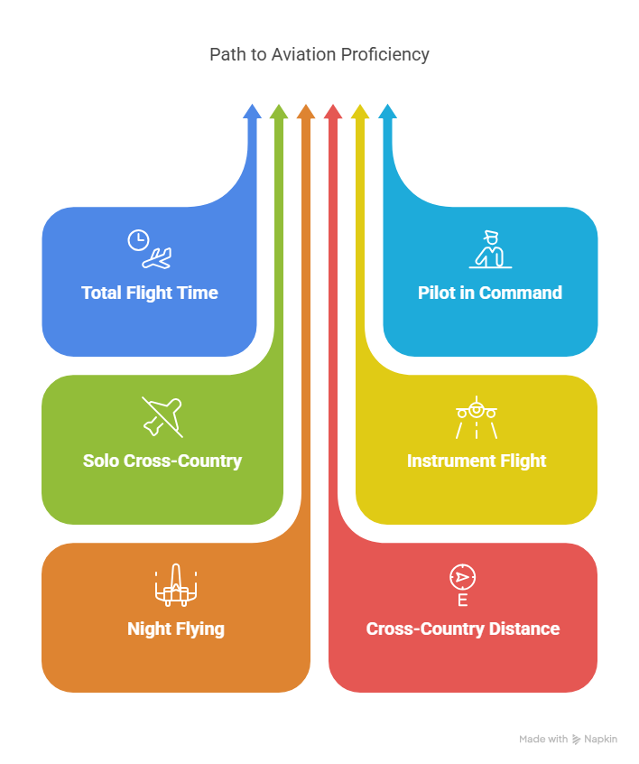 Flying Hours Breakdown for CPL